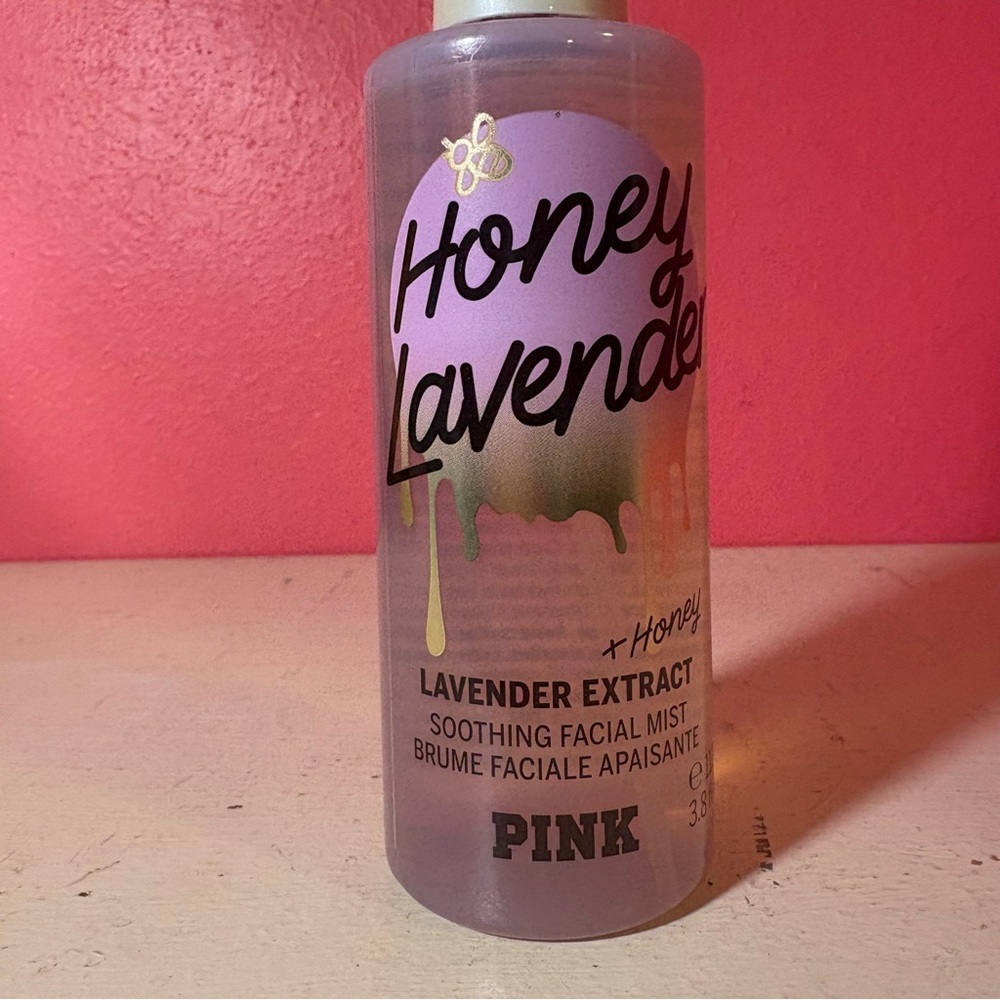 PINK Victoria's Secret Honey Lavender Soothing Face Mist EUC Womans Beauty 3.8oz